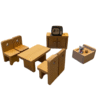 Set Muebles de Madera