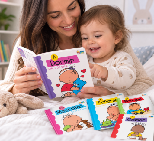 Kit Baby Signs Señas Para Bebés Libros Mis Rutinas Y Tarjetas